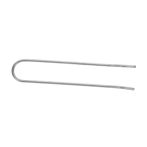 Produktbild: FUNOMOCYA Gegrillter Spieß Grillrostzange Bbq Grillheber Griff Für Holzkohlegrillrost Grillzubehör Grillrost-hebewerkzeug Grillgittergreifer Grillrosthebergreifer Silver Rostfreier Stahl