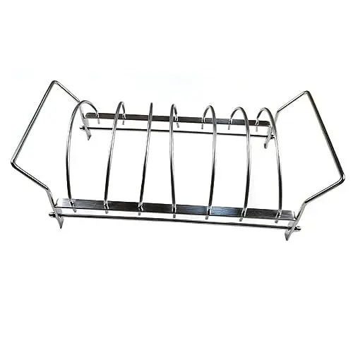 Produktbild: FUNOMOCYA BBQ Supply Klappgrillrost Edelstahl Outdoor Kochgestell Grillwerkzeuge Campingzubehör