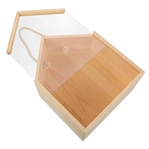 Produktbild: FUNOMOCYA Geschenkboxen Für Hochzeitsfeiern Geschenkboxen Aus Holz Süßigkeiten-schokoladen-leckerei-boxen