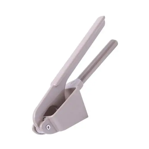 Produktbild: FUNOMOCYA Ergonomische Presse Slicer Fleischwolf Brecher Für Ingwer Küche Werkzeug Nicht-griffe Grau