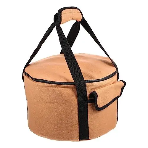 Produktbild: FUNOMOCYA Kochgeschirr Aufbewahrungstasche Brennerhalter Kochgeschirr Träger Camping Werkzeug Utensilien Tasche Ofen Einkaufstasche Herd Träger Aufbewahrungstasche Für Kochgeschirr