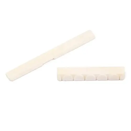 Produktbild: FUNOMOCYA Obere Und Untere Kissen Aus Rinderknochen Sattelknochen Für Klassische Gitarren Sättel Für Klassische Gitarren Kissen In Rinderknochenform Sattelknochen Für Gitarren Mit
