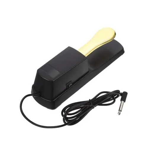 Produktbild: FUNOMOCYA Klavier Zubehör Elektronische Tastatur Dämpfer Pedal Robust Komfortable
