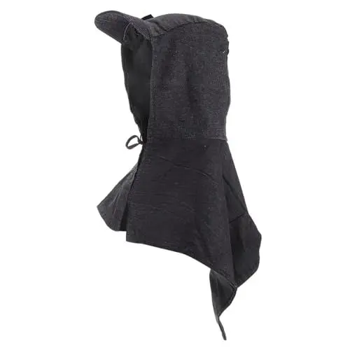 Produktbild: FUNOMOCYA Staubdichte Denim-Kappe Für Herren – Atmungsaktive Mütze Mit Nackenklappe Und Geringem Gewicht Für Bauarbeiten Wandern Und Angeln
