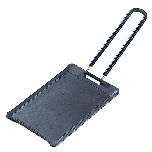 Produktbild: FUNOMOCYA Teppanyaki-Fleischplatte Grillpfanne Fleischpfanne grillen Antihaft-Pfanne Spiegelei-Pfanne Crêpe-Pfanne pfannkuchenwender saucenkanne Blech Küchenutensilien Schmiedeeisen Black