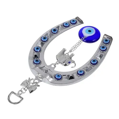 Produktbild: FUNOMOCYA Türkische Blau Auge Wanddeko Mit Elefanten Anhänger Für Auto Anhänger Hängekunst