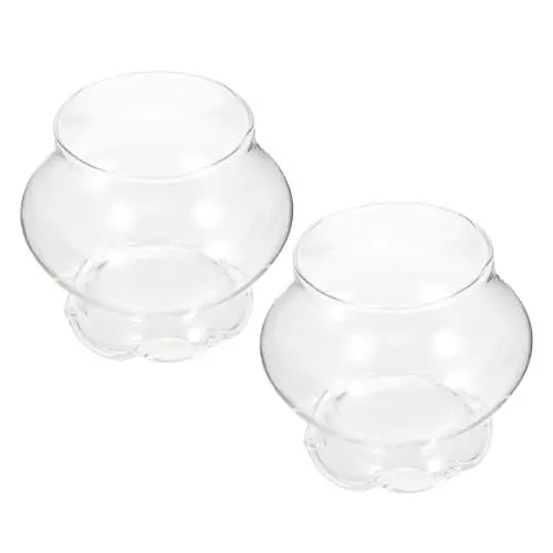 Produktbild: FUNOMOCYA Eleganter Lampenschirm aus Glas Öllampenabdeckung Kerosinlampenabdeckung Butterlampenabdeckung für den Heimgebrauch