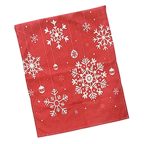 Produktbild: FUNOMOCYA Weihnachtsstuhlbezug weihnachtliche stuhlrückseitenbezüge dekorative Abdeckung Weihnachts stuhlhussen weihnachtsstuhlbezüge Dekoration Stuhlwickel Stuhlhussen mit Weihnachtsmotiven