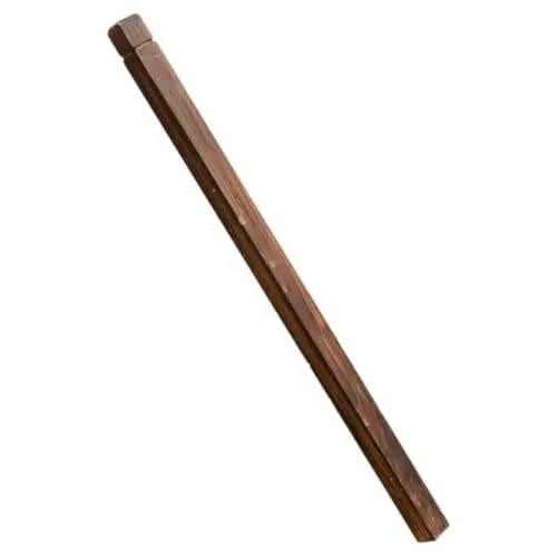 Produktbild: FUNOMOCYA Zaunpfosten Zaunpfahl für den Hof Randeinfassung für Rasenlandschaften zäune Fence holzspalte Landschaftszaun aus Holz tragbarer Zaun hölzern Blumenstand Randbereich Säule der Zaun