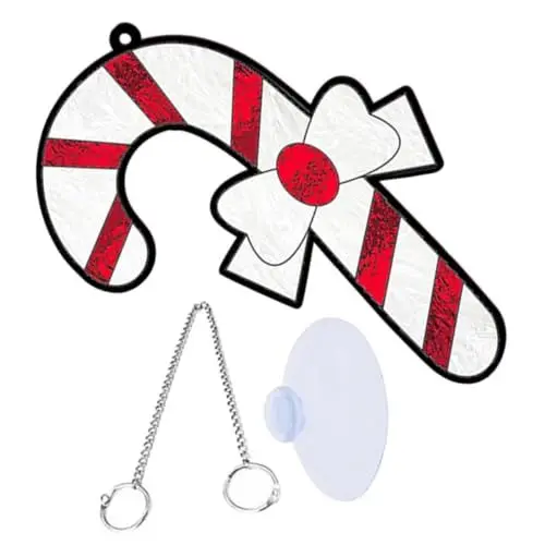 Produktbild: FUNOMOCYA Acryl-weihnachtsrohrornament Hängeanhänger Mit Weihnachts Dekorativ Für Party Und Veranda