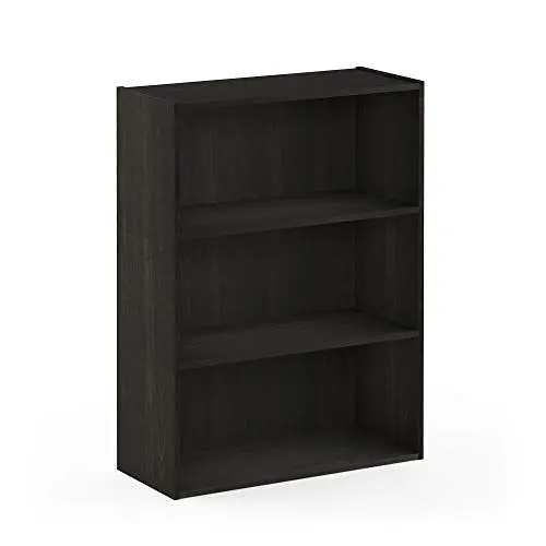 Produktbild: Furinno Pasir 3-stufiges offenes Regal, Espresso