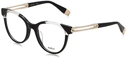 Produktbild: Furla Unisex VFU672 Sunglasses, 0700 Nero Lucido, 36