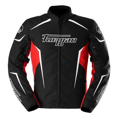 Produktbild: Furygan Yori: Herren Motorradjacke - Sicherheit - D3O d30 Hochwertige Langlebigkeit - durchlüftet Luftzirkulation - Taschen - Schutzausrüstung