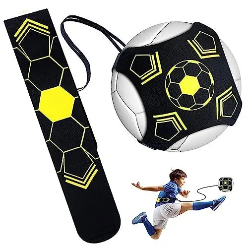 Produktbild: Fußball Kick Trainer,Fußballtrainingshilfe,Kicktrainer Fußball-Gürtel,Freihändiger Solo Fußball Trainer,Solo-Trainingshilfe Mit Taillengürtel,Fußball Trainingszubehör Für Erwachsene und Kinder