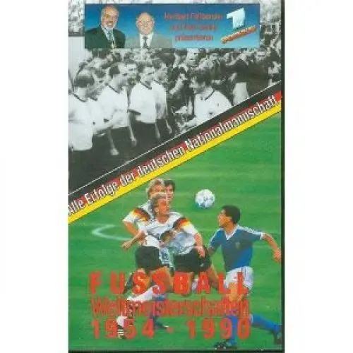 Produktbild: Fußball Weltmeisterschaften 1954-1990 (VHS)