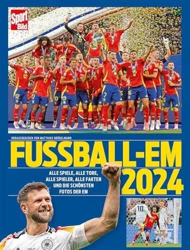 Produktbild: Fußball-EM 2024: Alle Spiele, alle Tore, alle Spieler, alle Fakten und die schönsten Fotos der EM