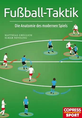 Produktbild: Fußball-Taktik. Die Anatomie des modernen Spiels. Fußball verstehen durch Strategie-Analyse: Insiderwissen von Nationalspielern, Fußball-Experten & Bundesliga-Trainern. Standardwerk für Fußball-Fans!