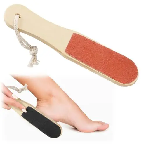 Produktbild: Fußfeile für Verhärtete oder Trockene Haut,Fußfeile Hornhautentferner für Füße,Sandpapier Bimsstein für Fußpeeling Hornhautentfernung,professionelle Pediküre für Hornhaut,Rissige Fersen und Pernixauge