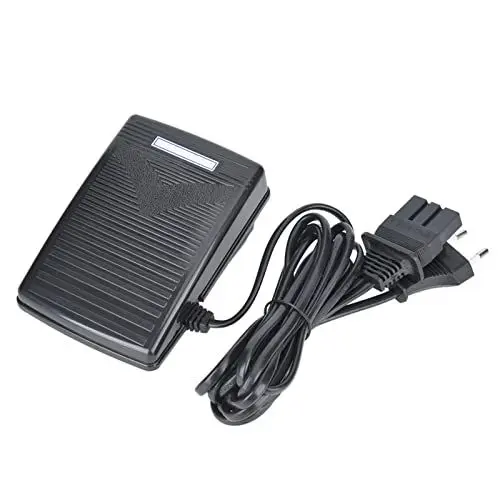 Produktbild: Fußpedal, Fußpedalschalter Fußsteuerpedal Multifunktionaler Nähmaschinen-Fußregler EU-Stecker 220-240 V für 2700-Modelle (Nähmaschinensteuerung)