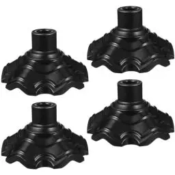 Produktbild: Fußpolster Für Möbel 4 Stück Campingstuhl Füße Abdeckungen Gartenmöbel Beinkappen Stuhlbein Bodenschoner Für Terrasse Innenstuhl Tisch Bett 15Mm Campingstuhlbeinschutz