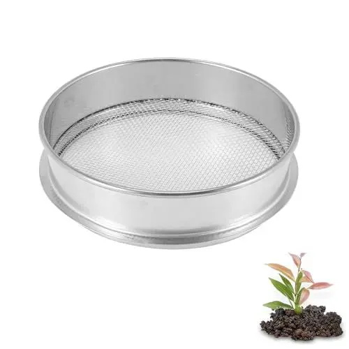 Produktbild: FutureHight Hoch Leistungs Garten RäTsel Sieb Ineinander Greifen Boden Sieb Kompost Samen BehäLter Gartenarbeit Werkzeug -8 (2.5Mm)