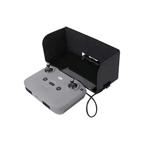Produktbild: Fututech Handy-Sonnenschutz für DJI Mavic Air2 und Mavic Mini2 Fernbedienung, magnetisch, aus Leder, faltbar