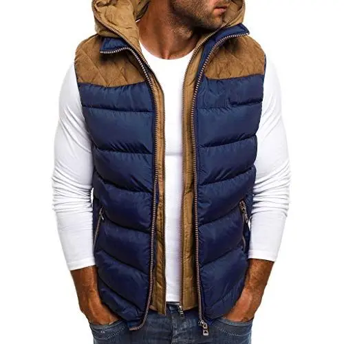 Produktbild: FUXINGHUAYA Winterjacke Mädchen 152 Winter Jacket Herren Armellos Winterjacke Steppjacke Jacke Leichte Filz Warm Daunenjacke Einfarbig Teenager Ultraleichte Jacke Winter Waterproof