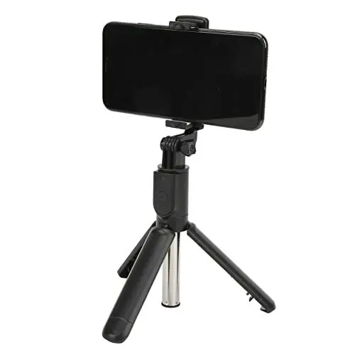 Produktbild: Fydun Ausziehbares Selfie-Stick-Stativ mit Stativ-Fernbedienung für Smartphone-Live-Streaming Applied Family