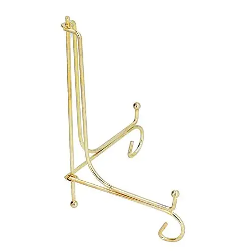 Produktbild: Fydun Uhrenständer, Metall, Rund, Porzellan, Plattenhalterung, Ausstellungsständer, Wanduhrständer für Zuhause, Büro, Uhrenständer, Metall, Rund, Porzellan, für Familie