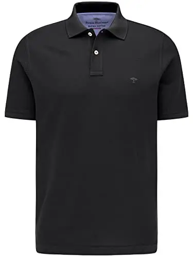 Produktbild: Fynch-Hatton Herren Polo, Basic Poloshirt, per Pack Schwarz (Black 999), X-Large (Herstellergröße: XL)