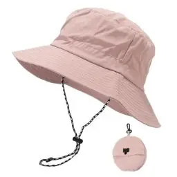 Produktbild: FYting Sonnenhut Damen,Sommerhut Damen,Sonnenhut Damen Faltbar,Regenfest | Sonnenschutz | Schnelltrocknend | Atmungsaktiver, Für Strand,Schwimmbad,Park,Camping,Picknick,Wandern,Reisen (Rosa)