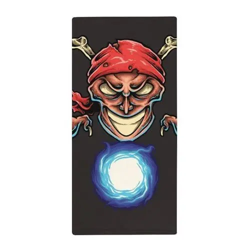 Produktbild: FZRTGOP Pirat Zauberer Handtücher Washclappen Handtuch Maschinenwaschbar Gästehandtücher Küchentücher 73x35cm