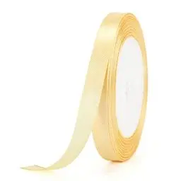 Produktbild: G2PLUS Champagner Gold Satinband 10mm, Dekoration Geschenkband, 22m Schleifenband zum Bastel, Gold Satin Dekoband für Geschenkverpackung, Dekoration