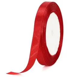 Produktbild: G2PLUS Rot Satinband 10mm, Dekoration Geschenkband, 22m Schleifenband zum Bastel, Rot Satin Dekoband für Geschenkverpackung, Dekoration