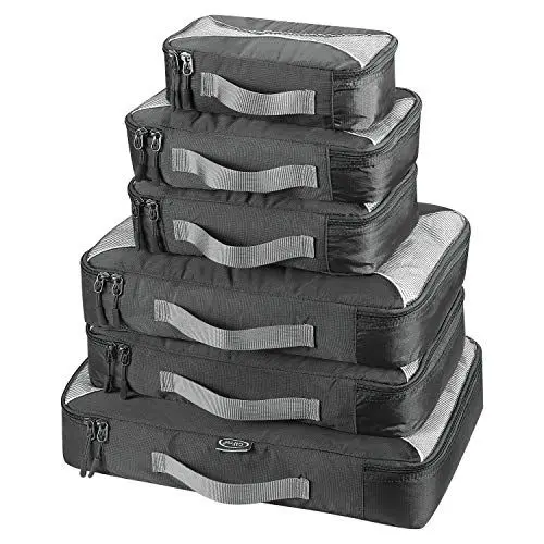 Produktbild: G4Free 3 Stück / 6 Stück / 7 Stück Packing Cubes Organizer für Koffer Gepäck Reise-Set