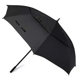 Produktbild: G4Free Golf-Regenschirm, 72 Zoll, automatische Öffnung, extra groß, doppelte Abdeckung, belüftet, winddicht, wasserdicht, Stock, Regenschirm