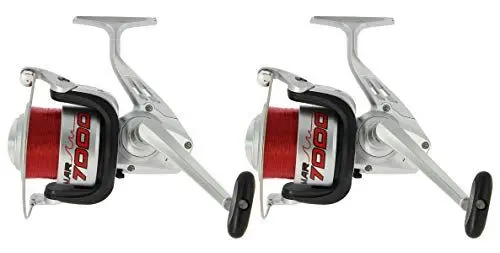 Produktbild: G8DS® 2X Mar7000 Angelrolle Reel Angelausrüstung Angelzubehör Karpfenangeln Outdoor Camping
