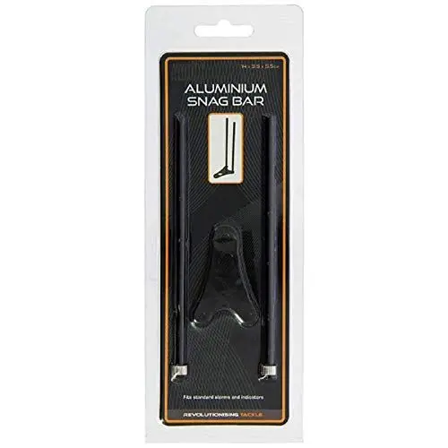 Produktbild: G8DS® Aluminium Snag Bar in Schwarz Angeln Karpfen Snag Ear Bissanzeiger Boilie Fischen