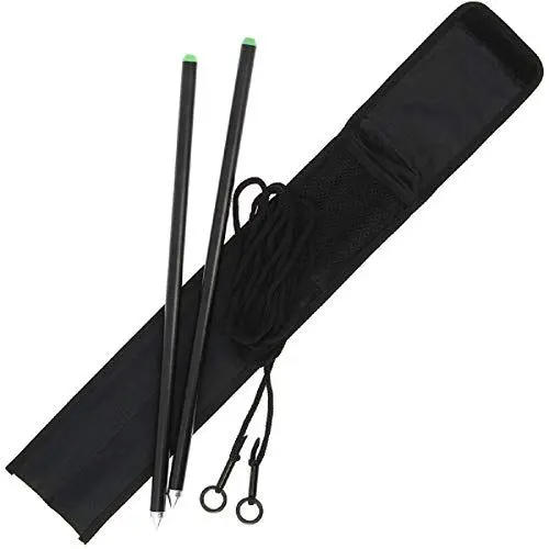 Produktbild: G8DS® Distance Stick Set mit 3,6m Seil Leuchtende Spitzen Distanz messen Karpfen Angeln Spot Füttern