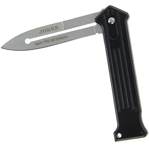 Produktbild: G8DS® Klappmesser Einhandmesser Black Joker federunterstützt Outdoor Survival Camping