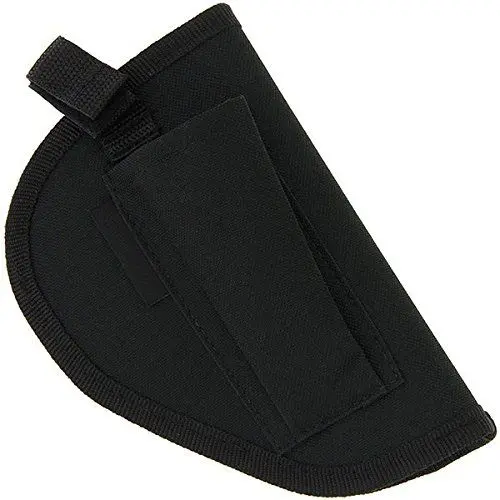 Produktbild: G8DS® Pistolen-Holster mit Magazintasche Klettverschluss Gürtelschlaufe schwarz
