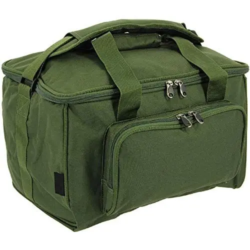 Produktbild: G8DS® kleines Carryall Quickfish grün mit Außentaschen Tragegriffen Schultergurt für Ihr Tackle Zubehör Utensilien
