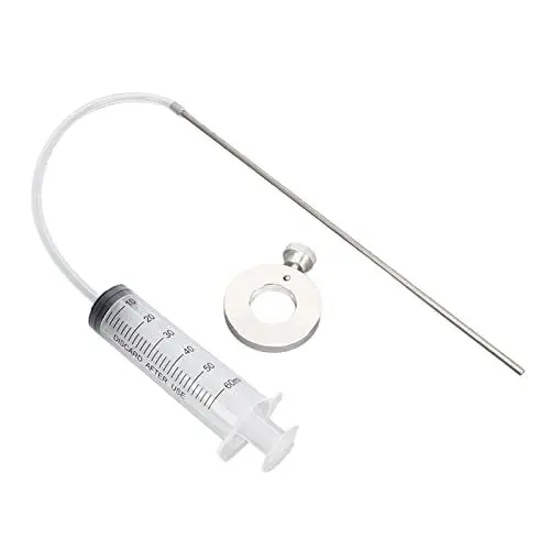 Produktbild: Gabelölstandswerkzeug, Motorrad-Gabelölstandseinsteller, Federungsstandsanzeige mit 60-ml-Tuning-Spritze und Verstellbarem Ring