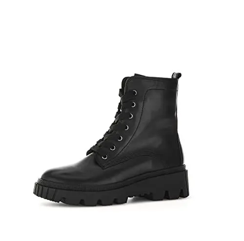 Produktbild: Gabor Damen Combat Boots, Frauen Stiefeletten,Wechselfußbett,Best Fitting,Warmfutter,Stiefel,Bootee,Booties,schwarz (schwarz),38.5 EU / 5.5 UK