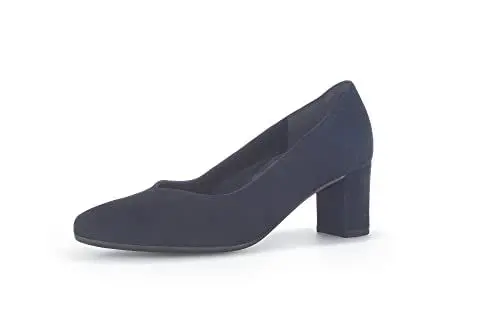 Produktbild: Gabor Damen Klassische Pumps, Frauen Absatzschuhe,Moderate Mehrweite (G),hochhackige Schuhe,stoeckelschuhe,Abendschuhe,Dark-Blue,40 EU / 6.5 UK