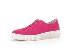 Produktbild: Gabor Damen Low-Top Sneaker, Frauen Halbschuhe,Wechselfußbett,Best Fitting,Sportschuhe,Freizeitschuhe,Turnschuhe,Laufschuhe,pink,40 EU / 6.5 UK