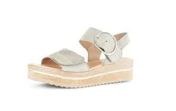 Produktbild: Gabor Damen Plateausandalen, Frauen Sandalen,Best Fitting,bequem,Sommerschuhe,Freizeitschuhe,offene Schuhe,Schilf/Mutaro,38.5 EU / 5.5 UK