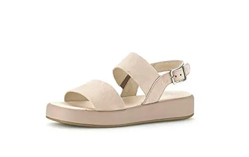 Produktbild: Gabor Damen Plateausandalen, Frauen Sandalen,offene Schuhe,Strandschuhe,Plateau,Plateau-Absatz,Plateau-Sohle,Dicke Sohle,39 EU / 6 UK, Rot Rouge 10