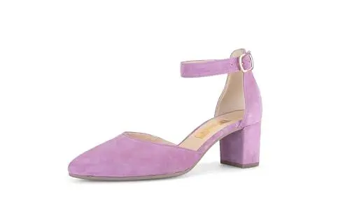 Produktbild: Gabor Damen Riemchen Pumps, Frauen Absatzschuhe,Fesselriemchen,fersenhalter,high Heels,Heels,hochhackige Schuhe,lila Light,37.5 EU / 4.5 UK