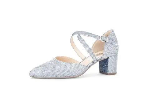 Produktbild: Gabor Damen Riemchen Pumps, Frauen Absatzschuhe,elegant,high Heels,Heels,hochhackige Schuhe,stoeckelschuhe,Ausgehschuhe,aquamarin,40 EU / 6.5 UK